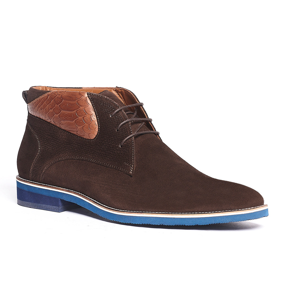 BOTÍN CHUKKA MORELLO BROWN PARA HOMBRE