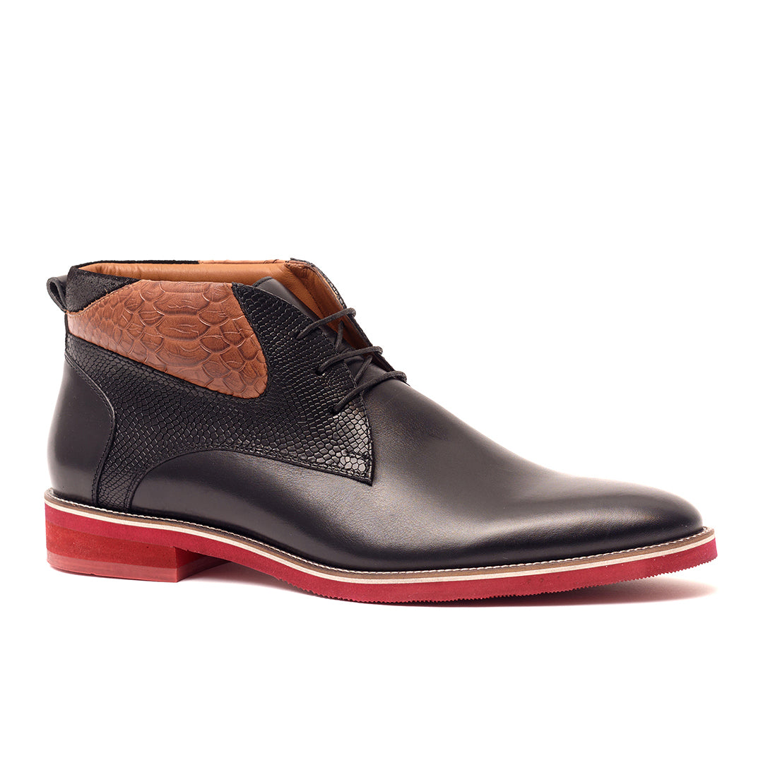 BOTÍN CHUKKA MORELLO BLACK PARA HOMBRE