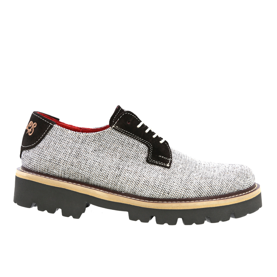 Zapato Oxford Artesanal Vilvir Musgo para Hombre