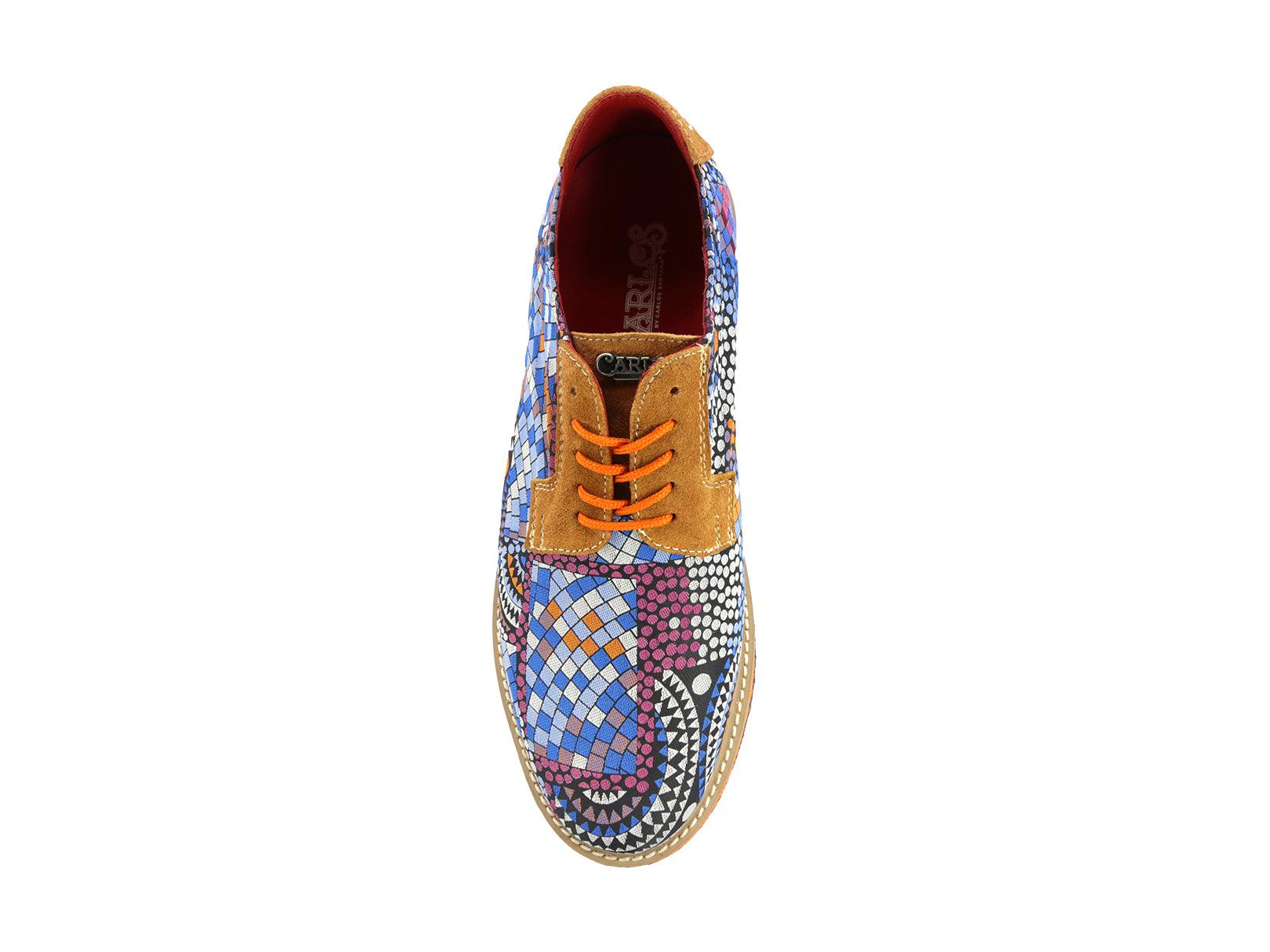 Zapato Oxford Artesanal Gaudí Multicolor para Hombre