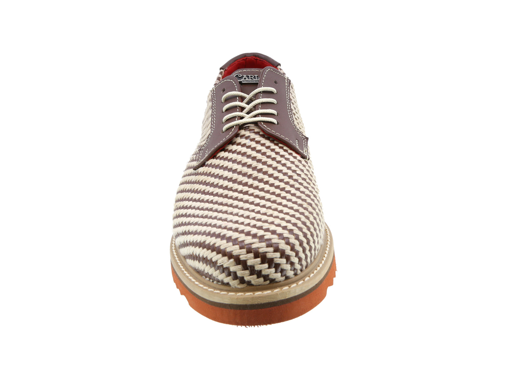 Zapato Oxford Artesanal Wellinton Beige para Hombre