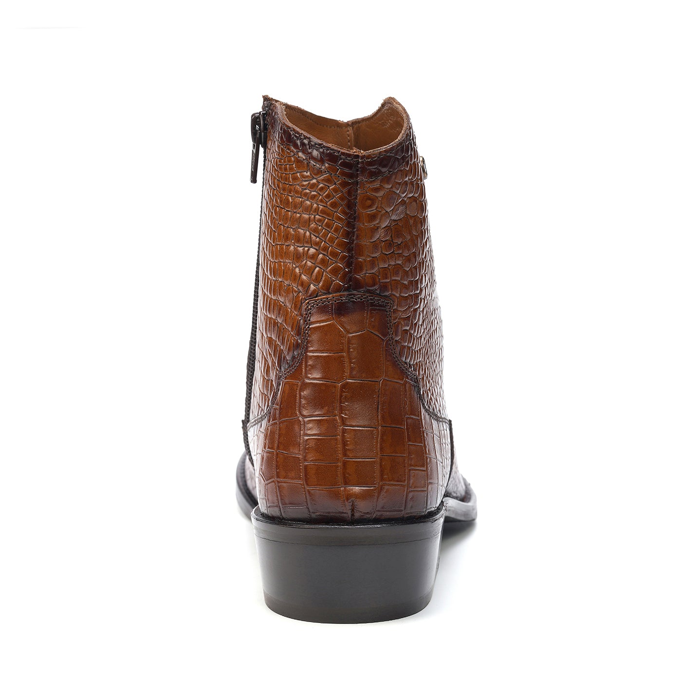 BOTÍN COWBOY ZAPPA CROCO TAN PARA HOMBRE CARLOS SANTANA