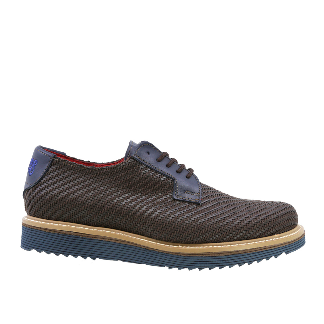 Zapato Oxford Artesanal Chocolate Elegant para Hombre