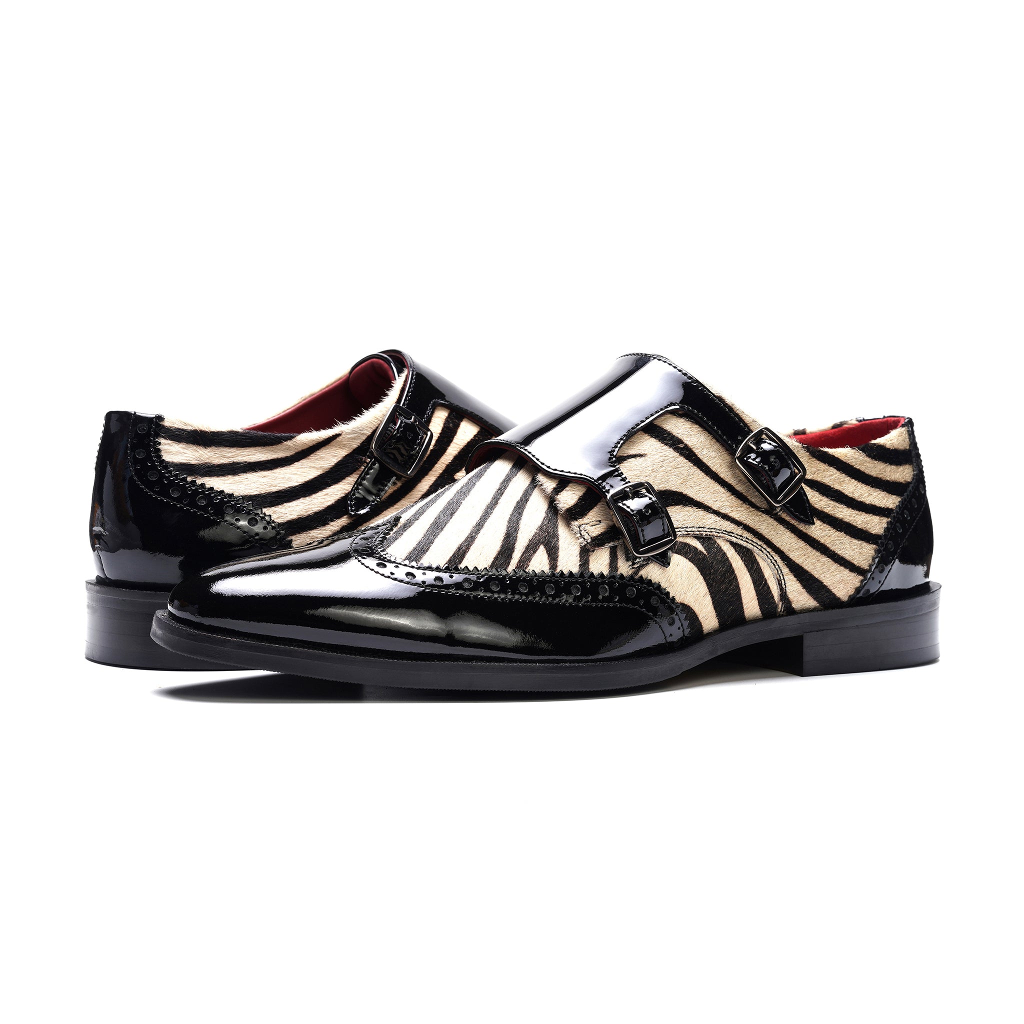 ZAPATO MONK STRAP KAI ZEBRA PARA HOMBRE