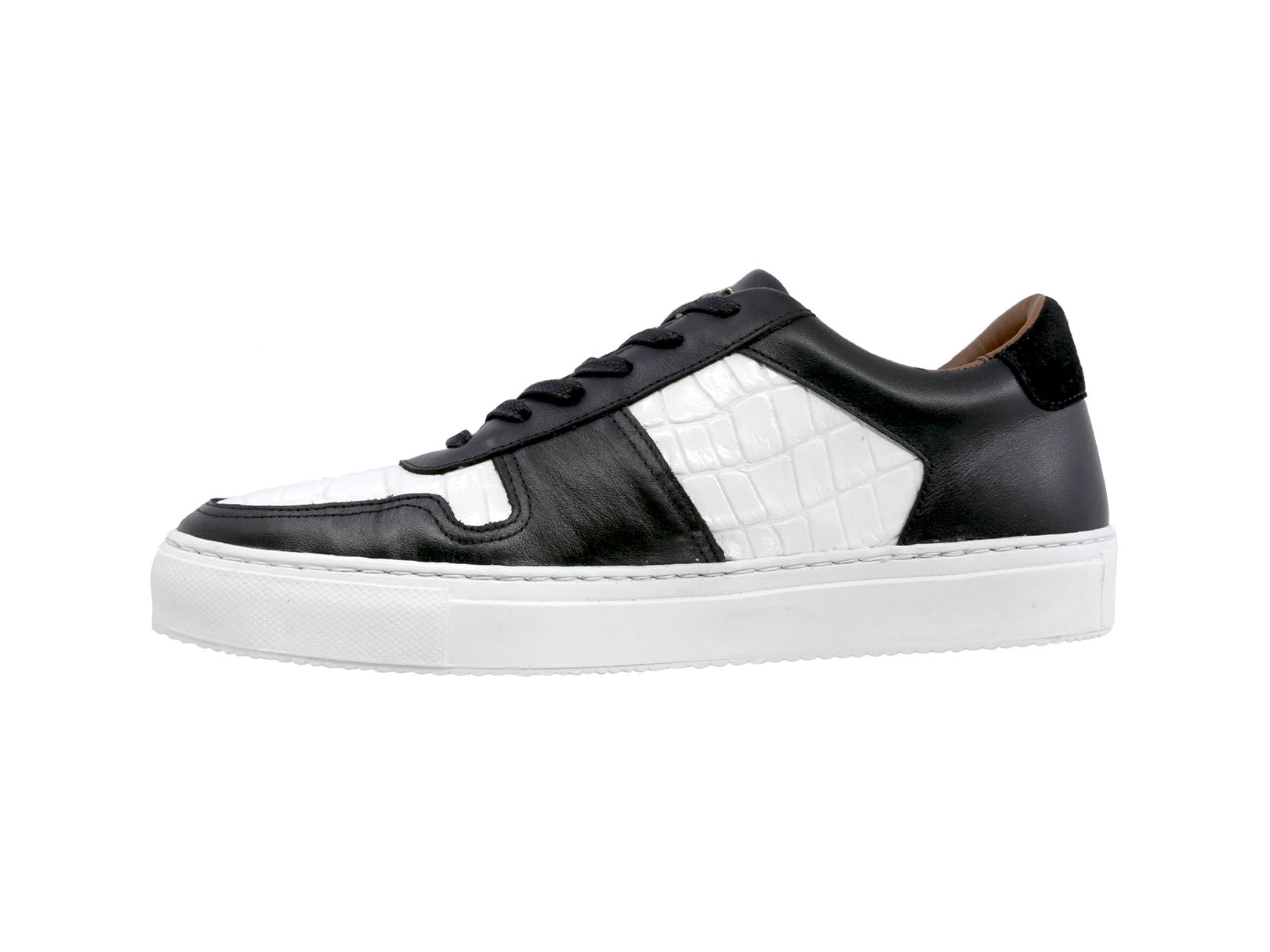 SNEAKER DECK NEGRO-BLANCO PARA HOMBRE