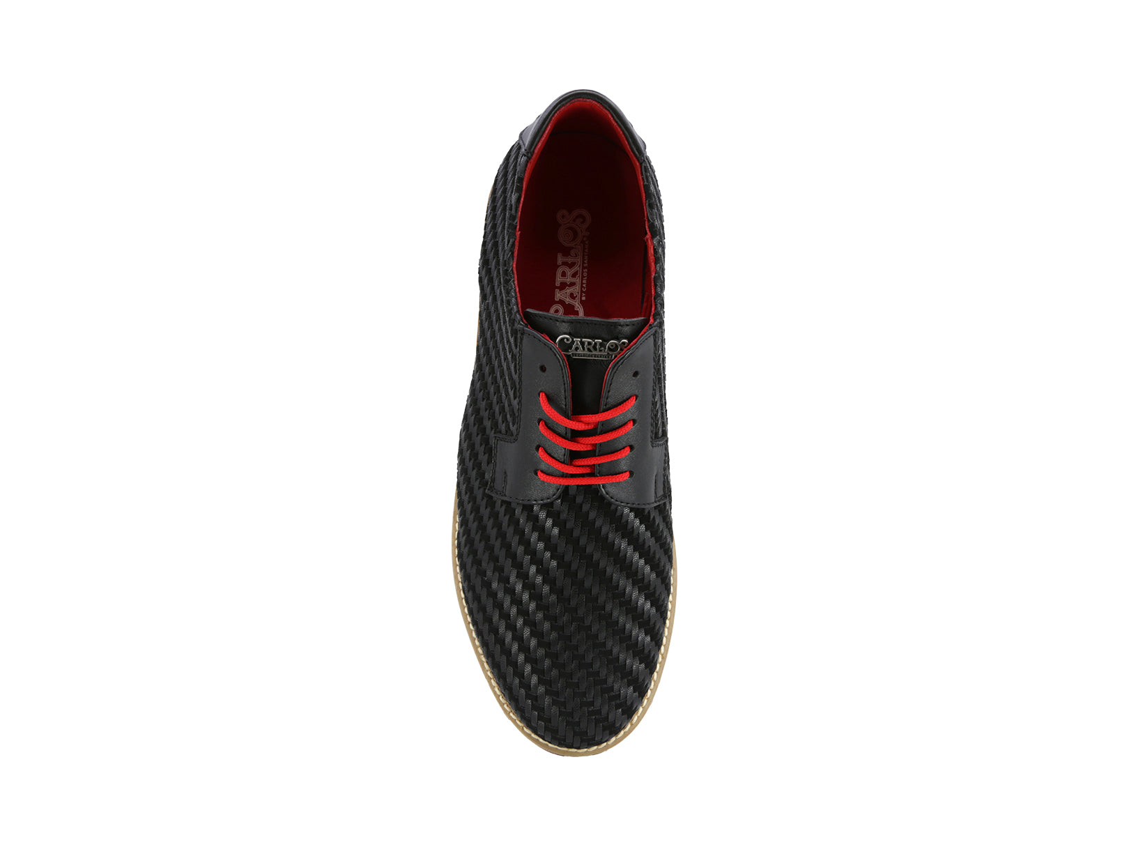 Zapato Oxford Artesanal Negro Petatillo para Hombre