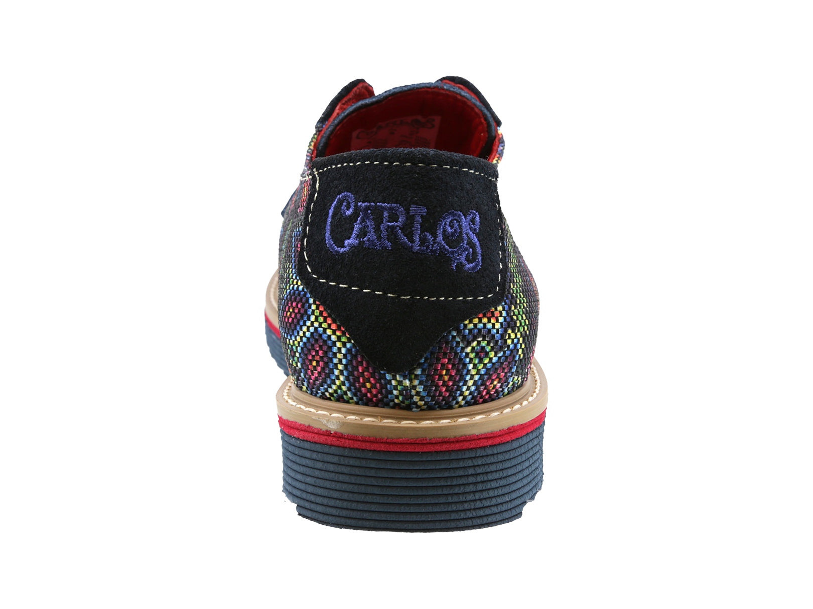 Zapato Oxford Artesanal Huichol para Hombre.