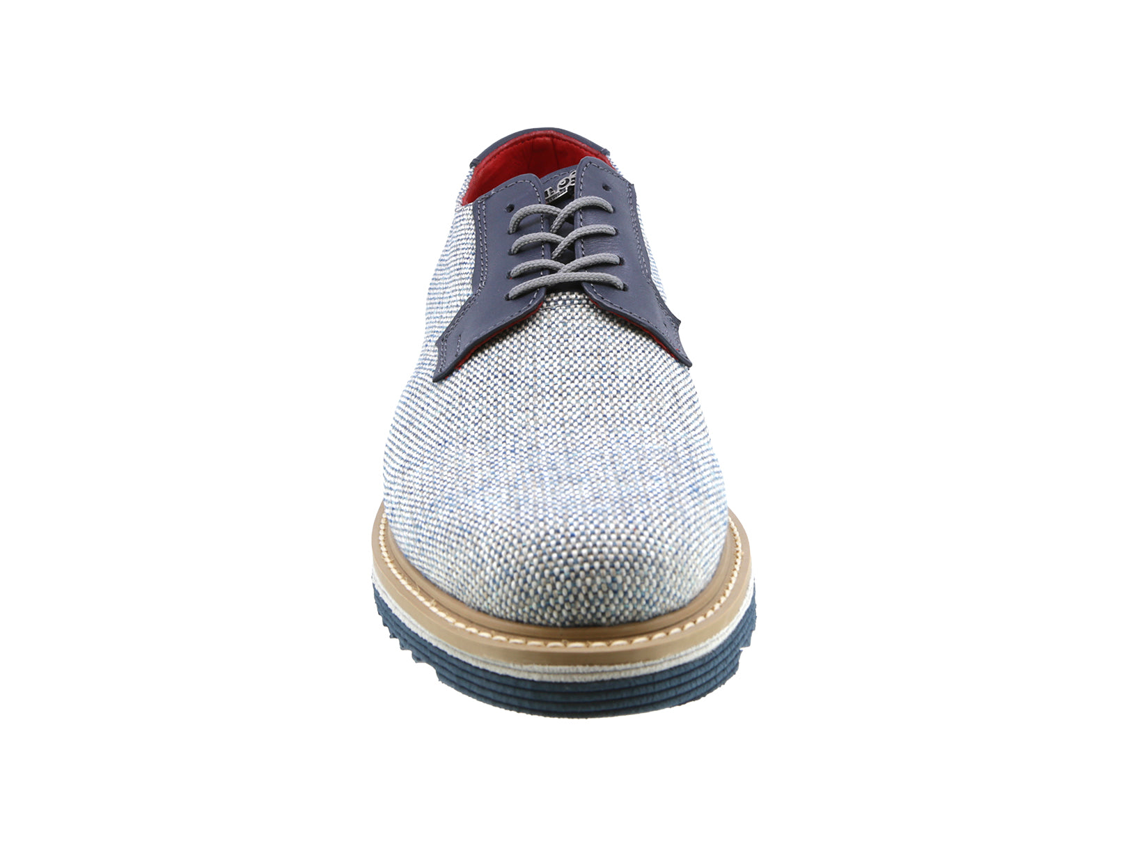 Zapato Oxford Artesanal Vilvir Azul para Hombre